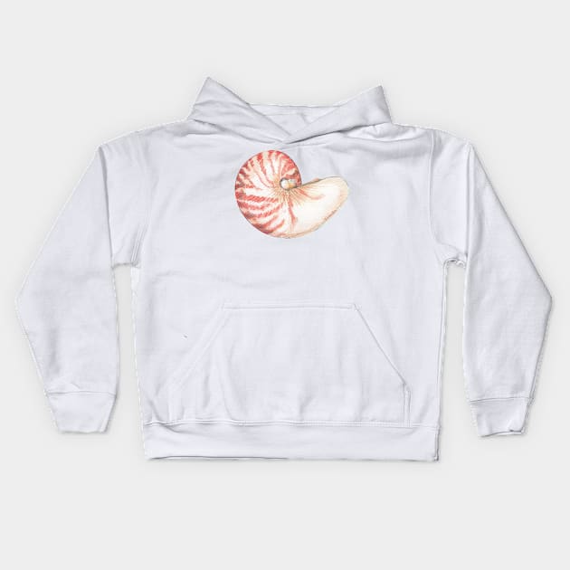 Nautilus Kids Hoodie by Pendientera